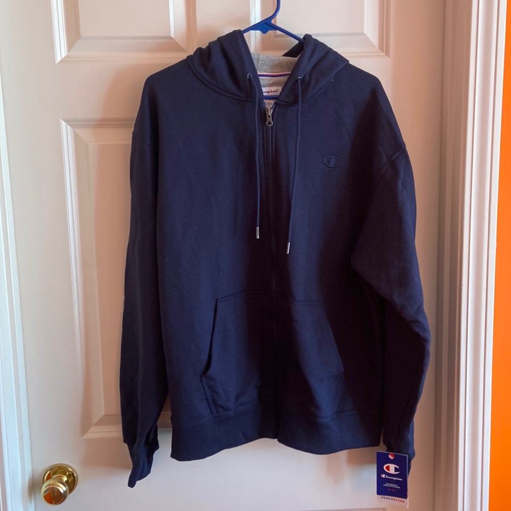Brand new Champion zipper hooded jacket.